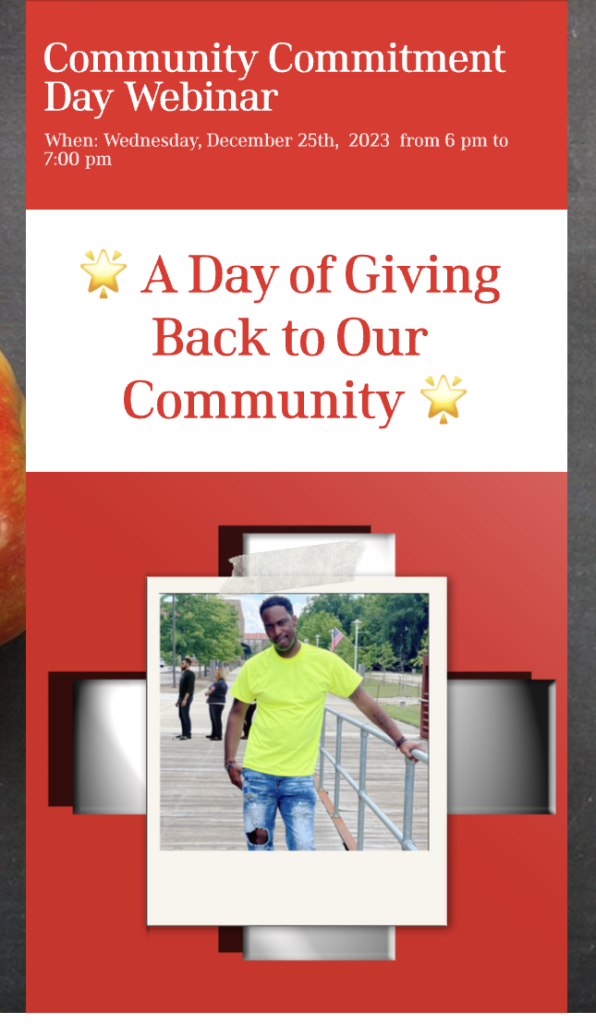 k davis community commitment flyer